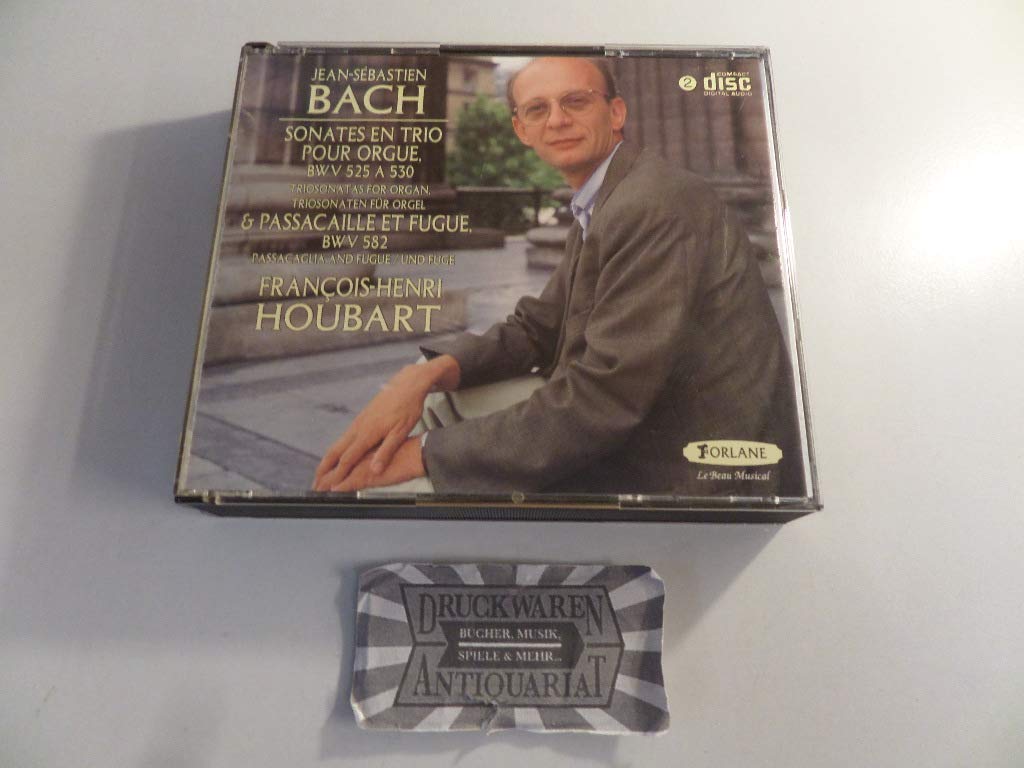 Sonates En Trio Pour Orgue Bwv 525 A 530;Passacaille Et Fugue Bwv 582 Classical