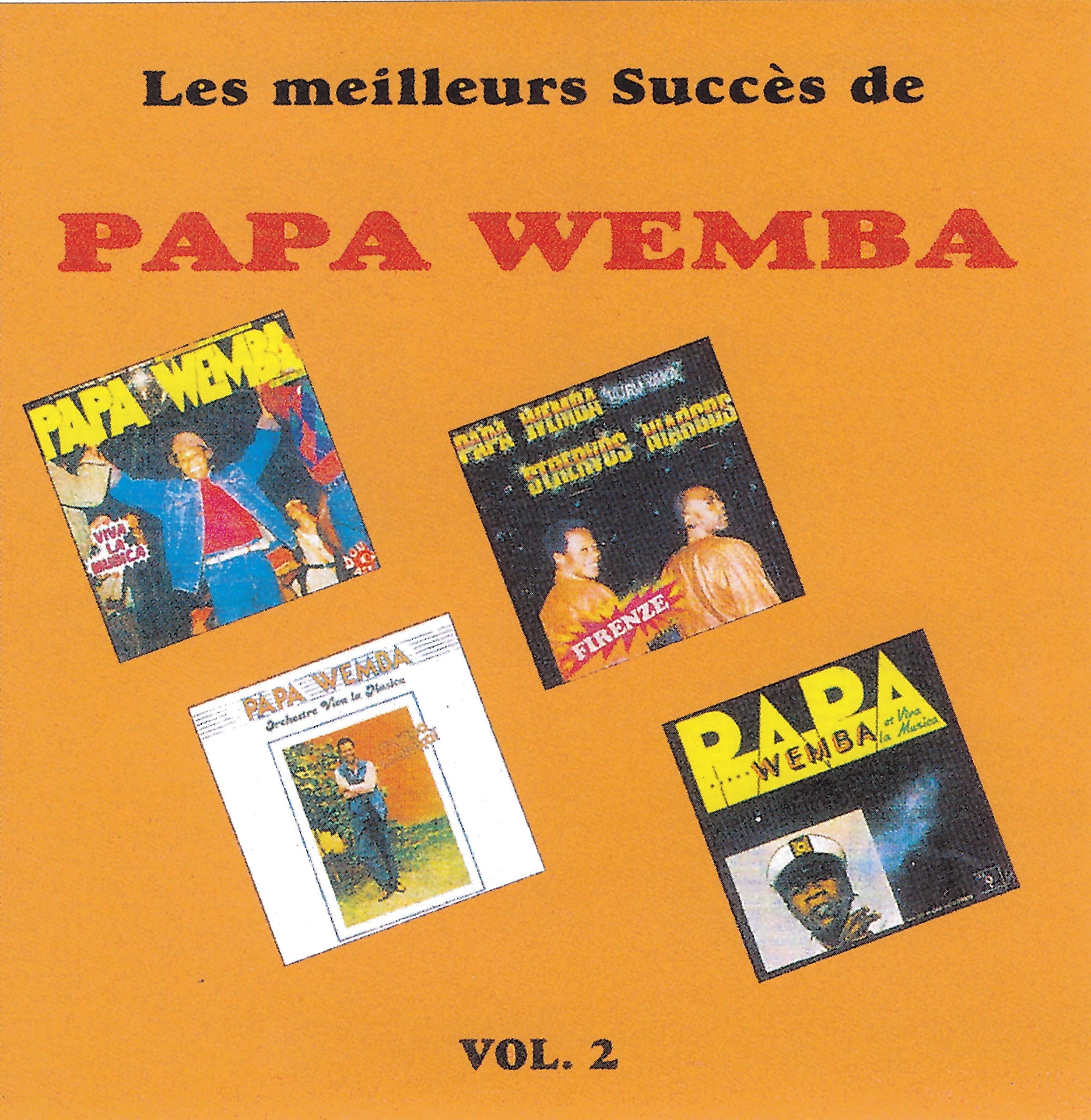 Les meilleurs succès de Papa Wemba Vol.2 cd