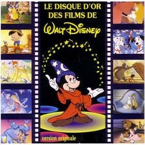 Walt Disney le disque d'or des films Music