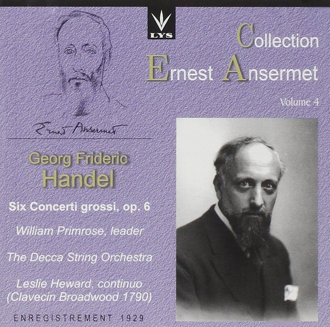 Ernest Ansermet Collection Vol. 4 / Händel Op. 6 Classical