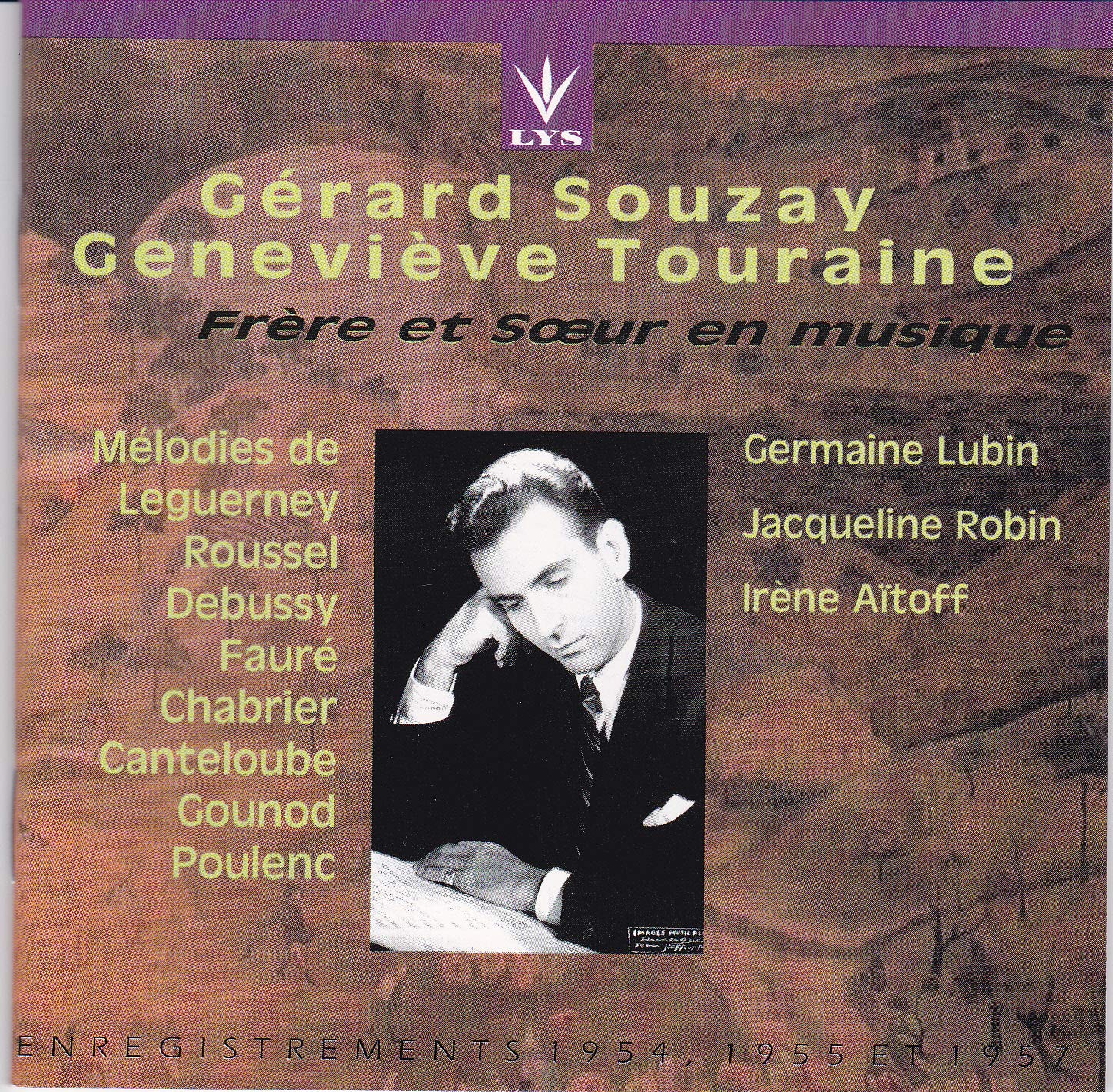 G.Souzay+G.Touraine/Lieder Classical