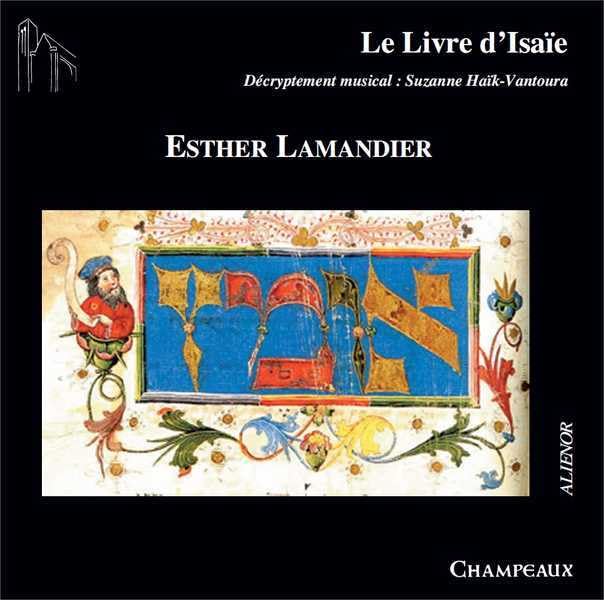 Le livre d'Isaïe - CD: Décryptement musical de Suzanne Haîk-Ventura cd