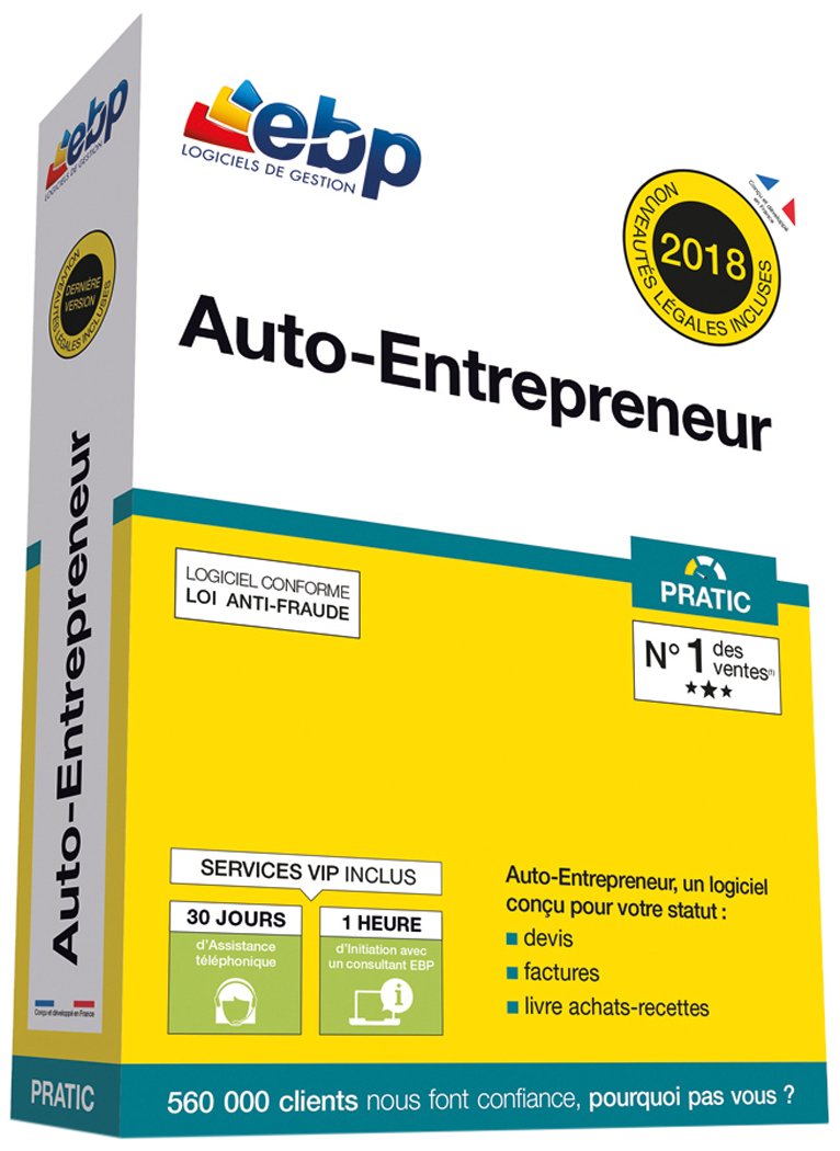 EBP Auto-Entrepreneur Pratic + VIP - Dernière version - Ntés Légales incluses software