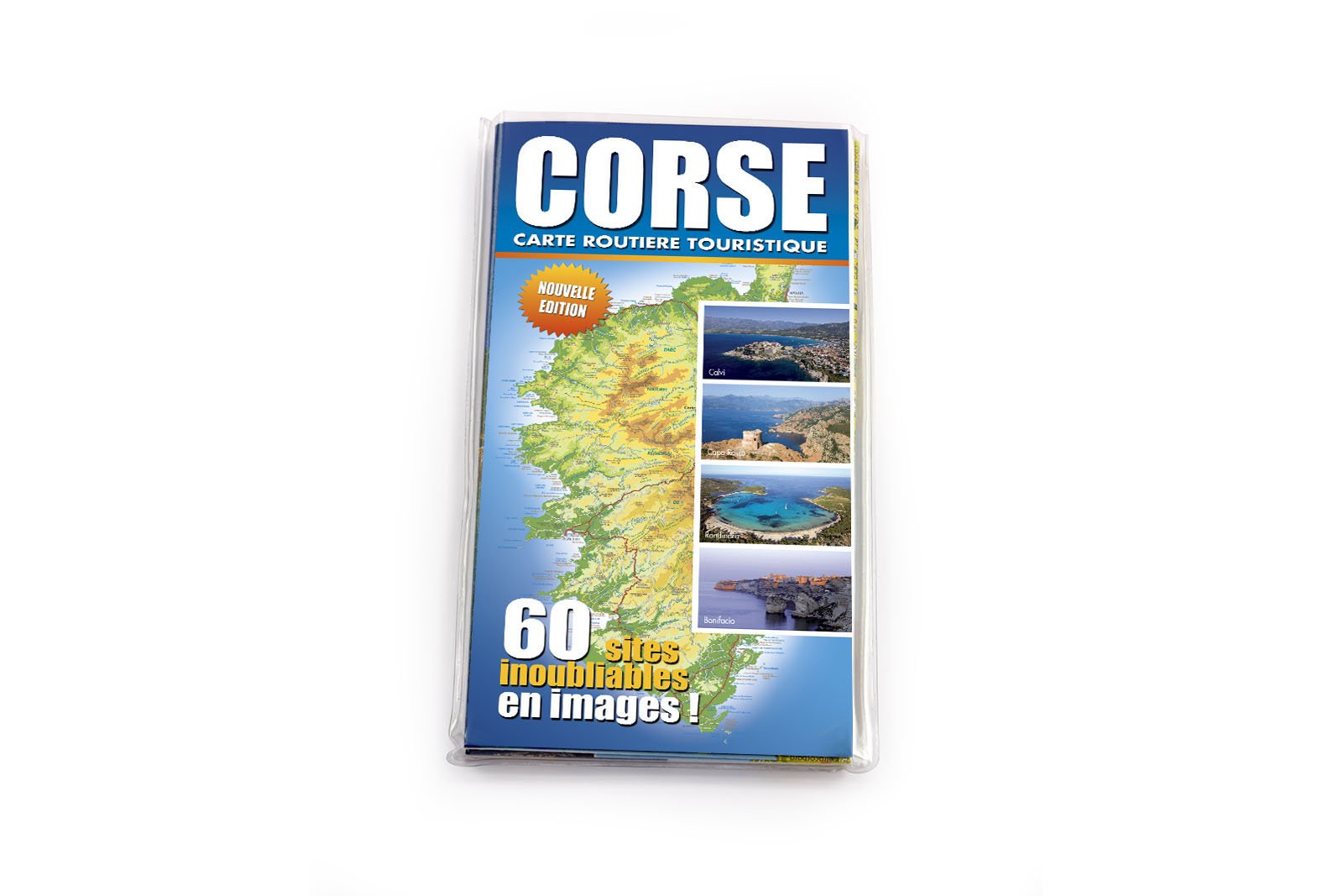 Corse : Carte routière touristique illustrée book