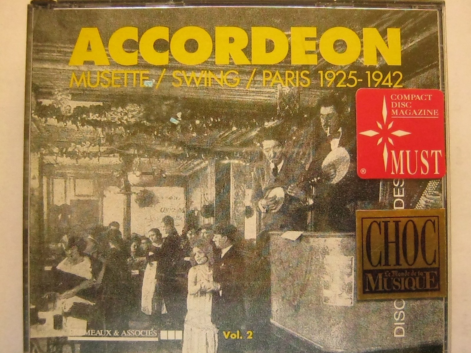 Accordeon Vol. 2 Musette Swing Paris (1925-1942) Pop