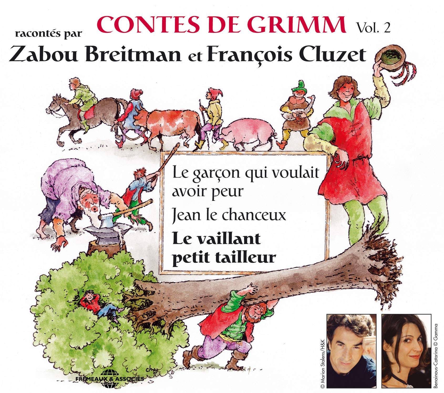 Contes de Grimm Vol. 2 - par Zabou Breitman & Fran cd