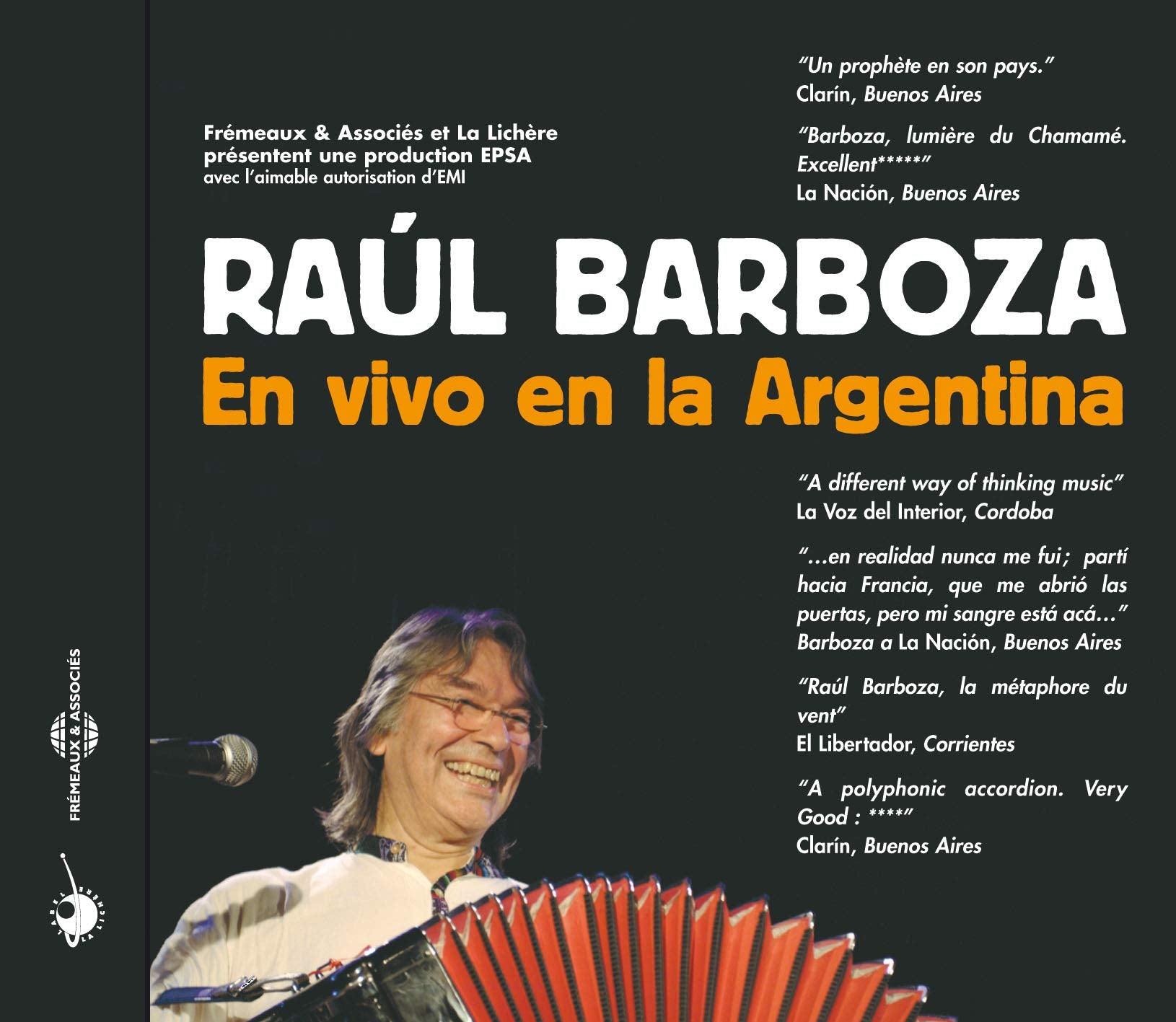 en Vivo en la Argentina CD cd