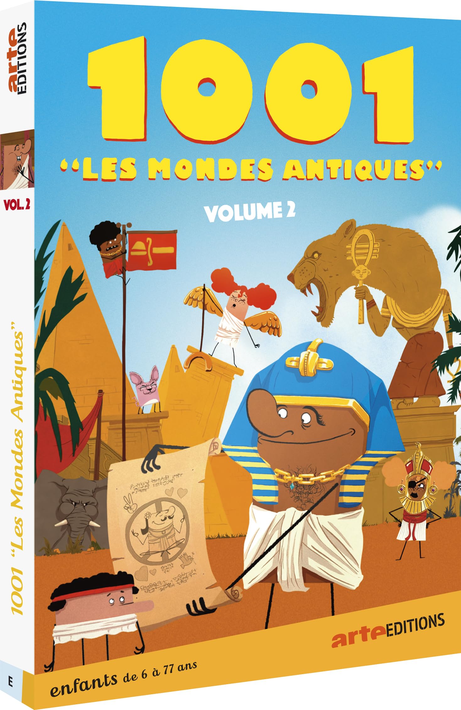 1001 Les mondes antiques Volume 2 DVD Films