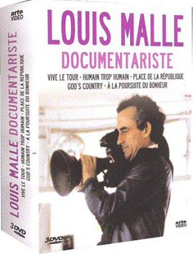 Coffret Louis Malle 3 DVD : Vive le tour (1962) / Humain trop humain (1973) / Place de la République (1974) / God's country (1986) / And the pursuit of the happiness (1987) Movies