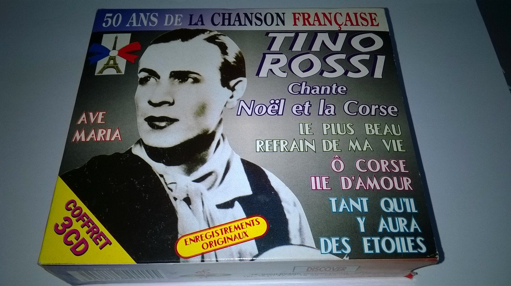 coffret Tino Rossi chante Noël et la corse - 50 ans de la chanson française Music