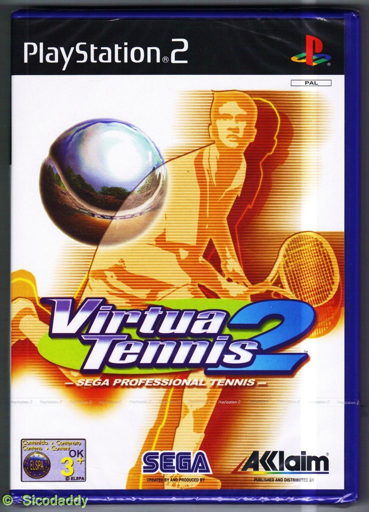 PS2 VIRTUA TENNIS 2 : SEGA PROFESSIONAL TENNIS (EU) PlayStation 2