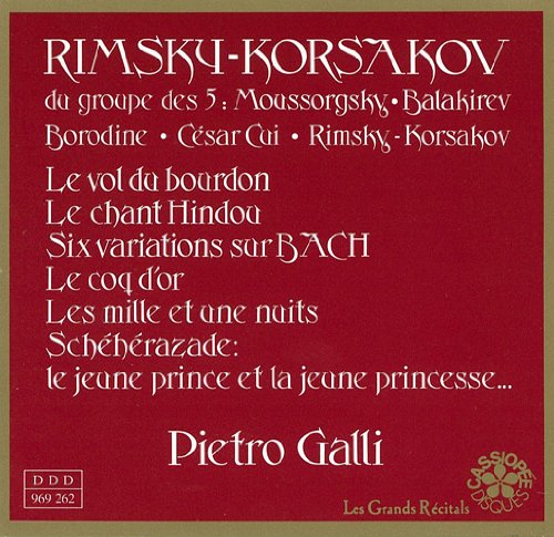 Le Vol Du Bourdon;Chant Hindou;Six Variations Sur Bach;Le Coq D'Or... Classical