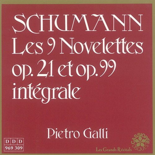 Les 9 Novelettes, 21 (1 A 8) Et OP. 99 (9) cd