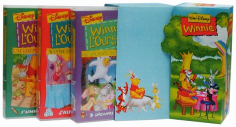 Coffret Winnie l'Ourson 3 VHS : Une leçon d'entraide / Winnie fait la fête / Les Souhaits de Winnie Movies