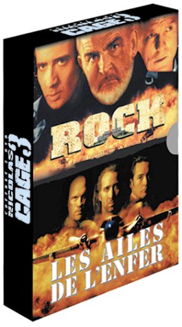 Coffret Nicolas Cage 2 DVD : Rock / Les Ailes de l'enfer Films