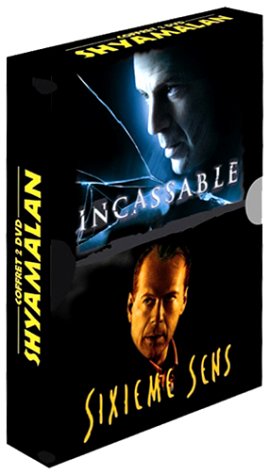 Coffret M. Night Shyamalan 2 DVD : Incassable / Sixième sens Films