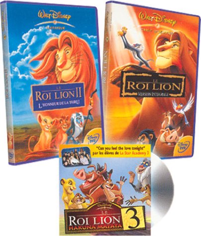 Le Roi Lion / Le Roi lion II - Bipack 2 DVD Films