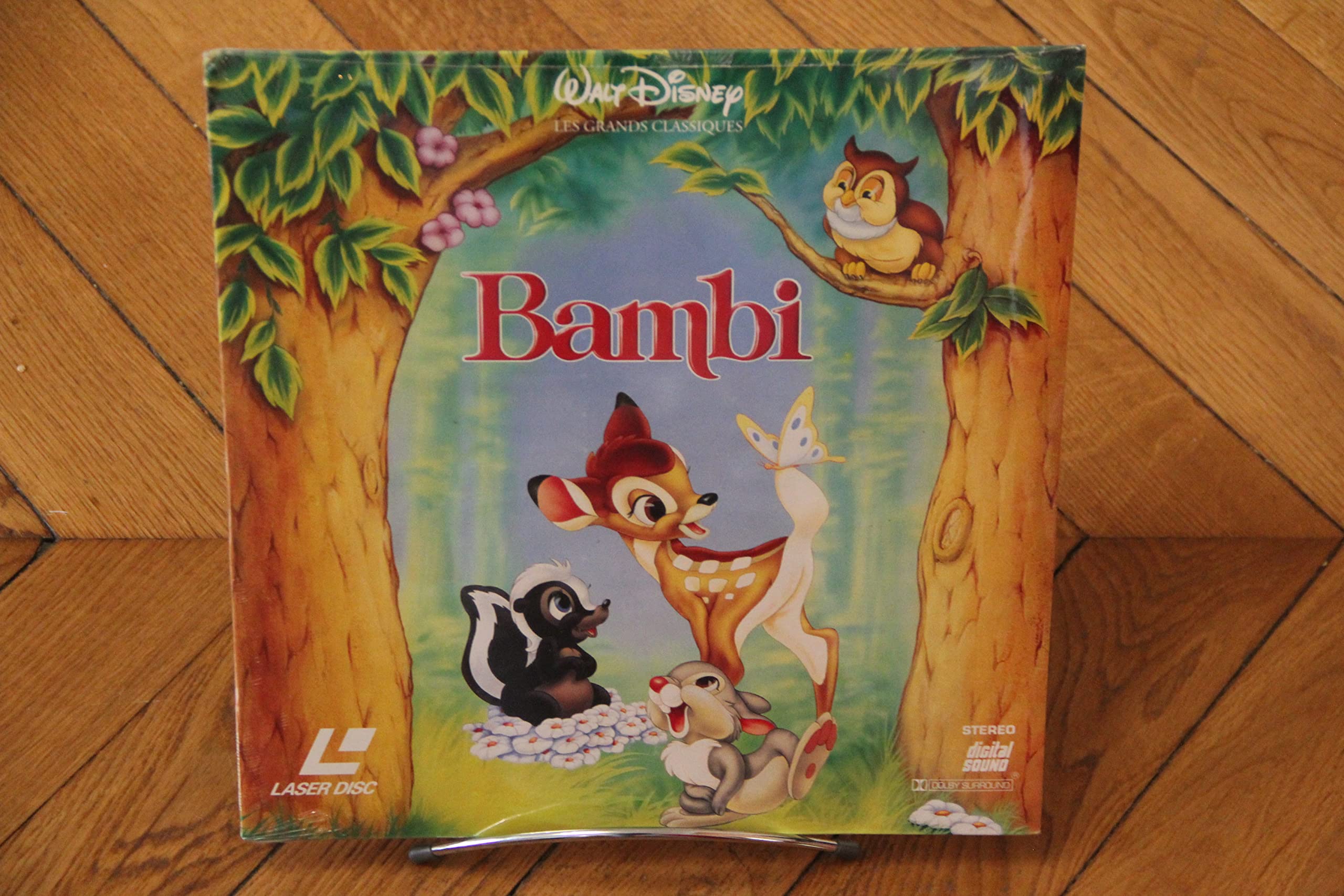 Bambi The 1942 Laserdisc LD PAL France Animation 22/0942 dvd