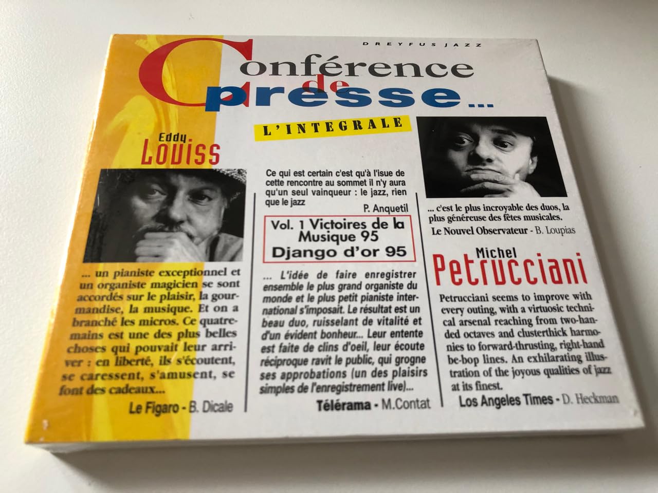 Eddy Louiss & Michel Petrucciani - Conference De Presse L'integrale Pop