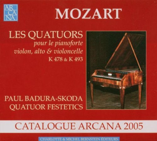 Les Quatuors avec Piano K.478 & K.493 Classical