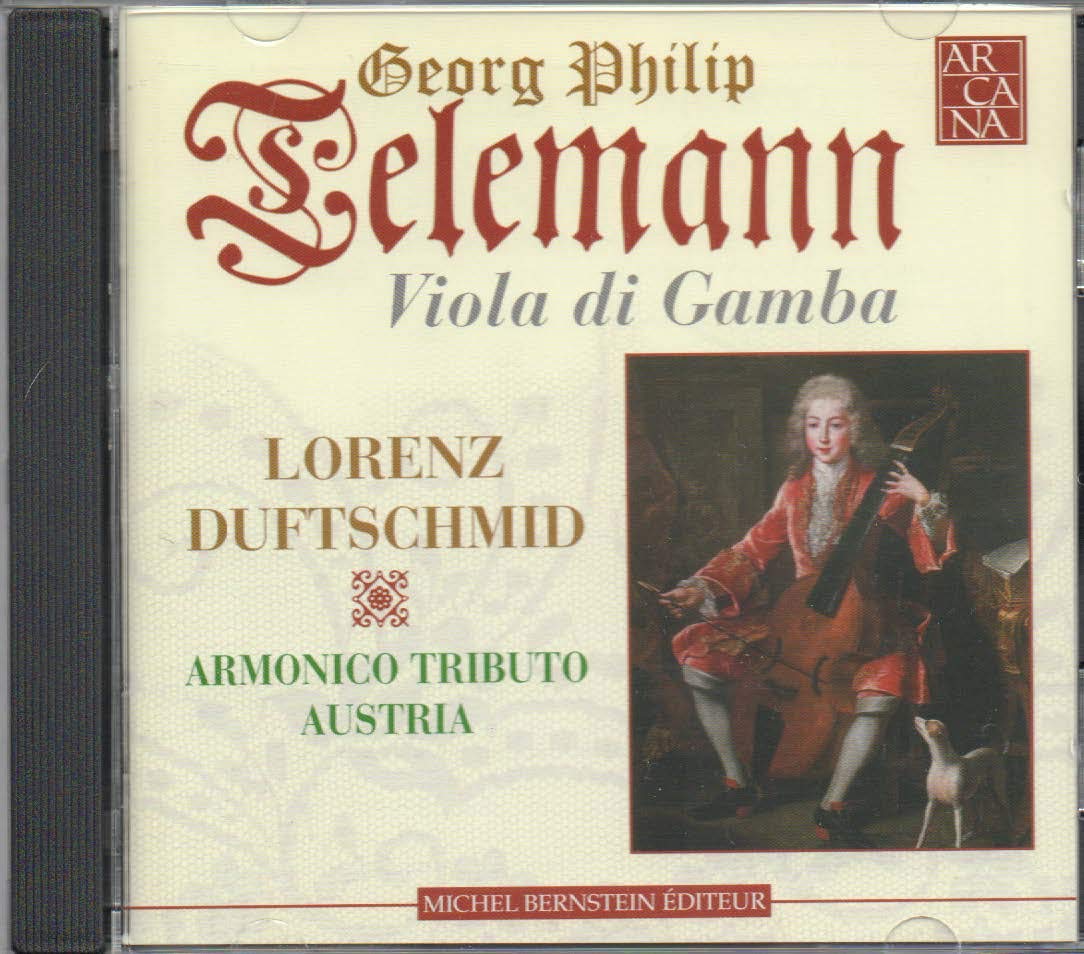 Konzerte, Quartette und Sonaten mit Viola da gamba Classical