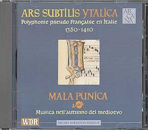 Ars Subtilis Ytalica, polyphonie pseudo française en Italie - 1380-1410 Classical