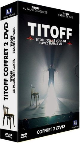 Coffret Titoff 2 DVD : Titoff au Palais des Glaces / Titoff au Casino de Paris Music