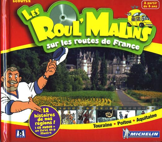 Les Roul'Malins - Touraine Poitou Aquitaine (Vol.5) (CD+Livre) Music for Children