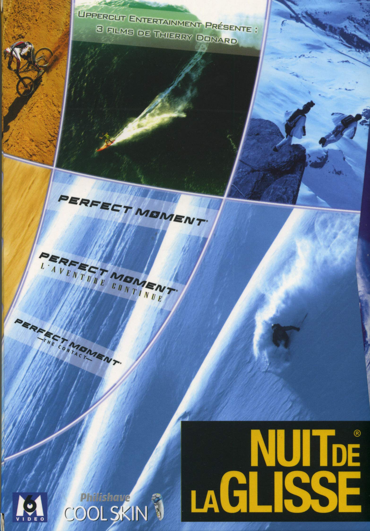 Nuit de la glisse : Perfect moment / L'aventure continue / Contact - Coffret 3 DVD Films