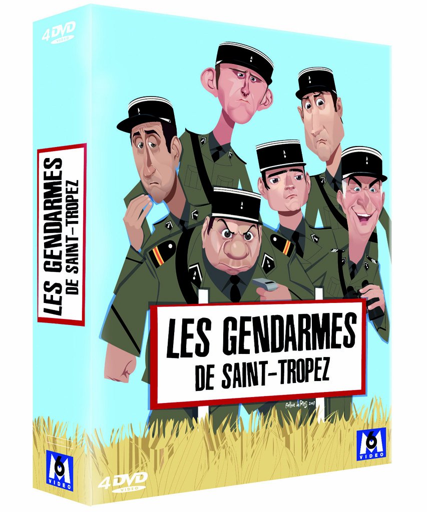 Coffret intégrale 4 DVD Les gendarmes Films