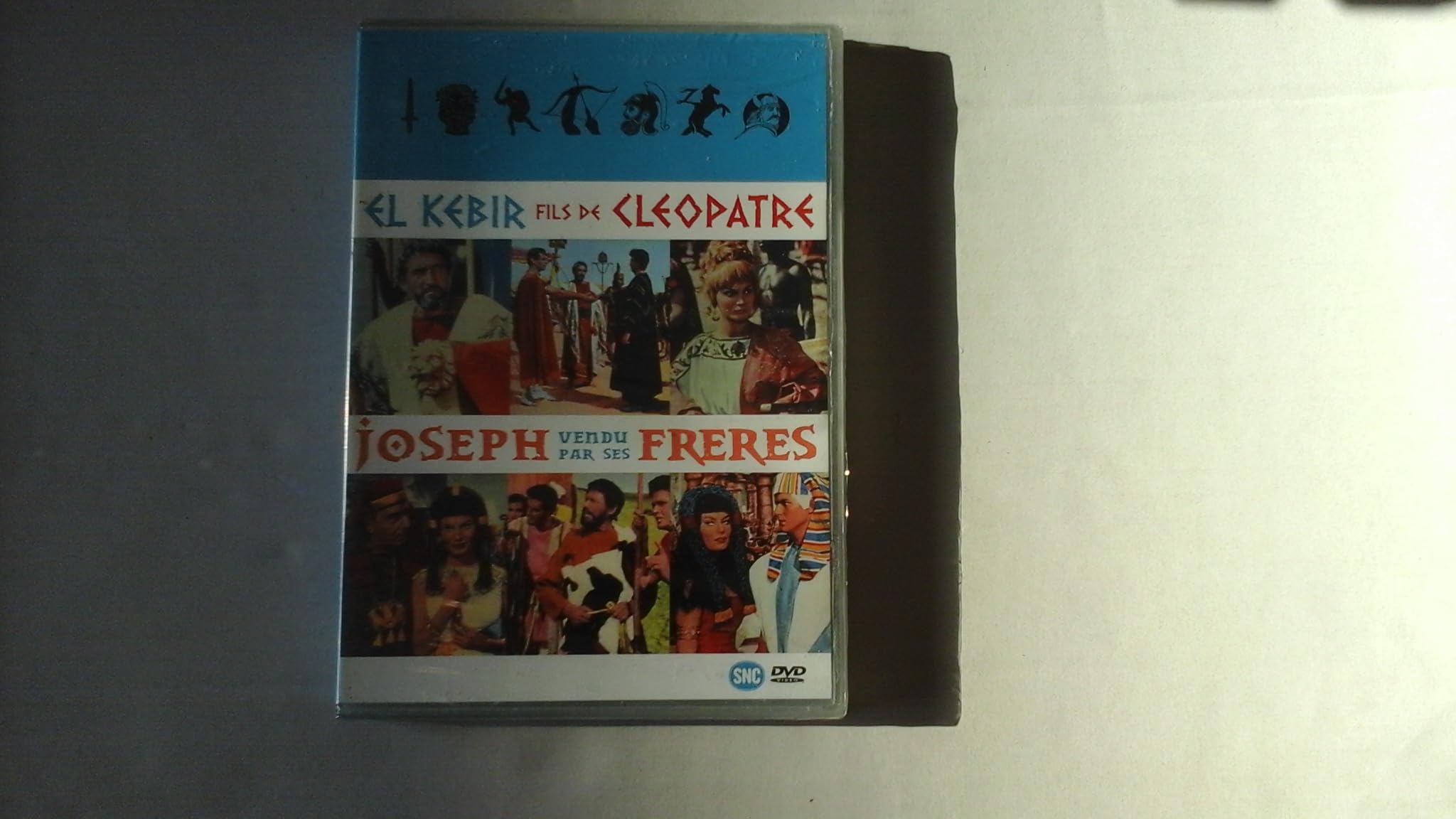 El kebir, fils de cléopâtre ; joseph vendu par ses frères Films