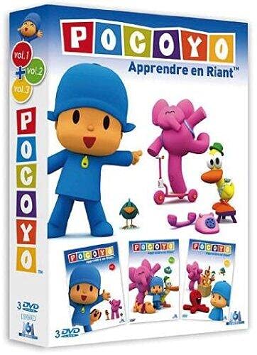Pocoyo (Apprendre en riant) -Vol. 1 + 2 + 3 dvd