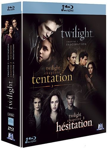 Coffret twilight : fascination : tentation ; hésitation Films