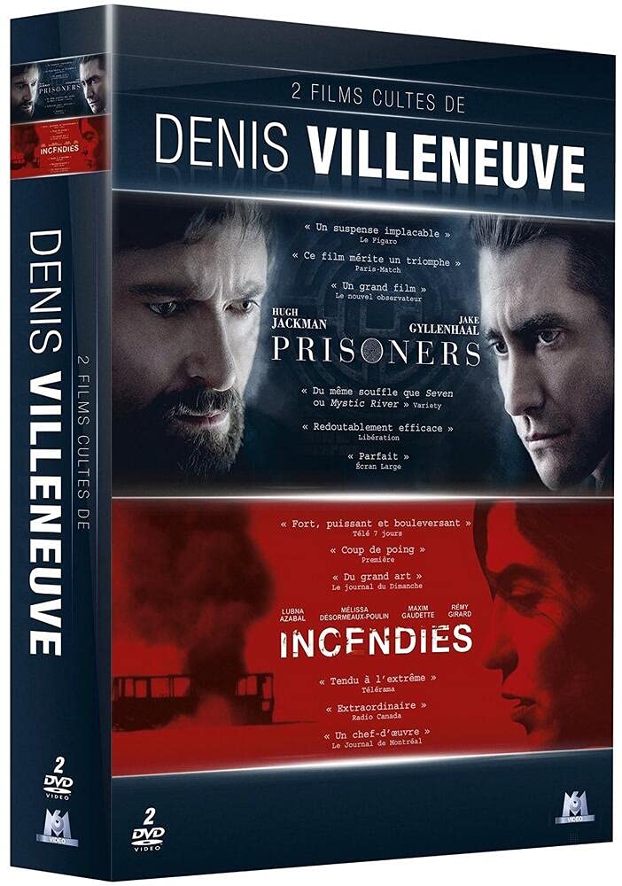 2 Films cultes de Denis Villeneuve : Prisoners + Incendies dvd