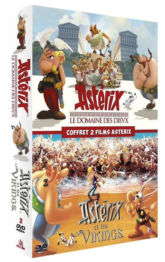 Coffret astérix 2 films : astérix et le domaine des dieux ; astérix et les vikings Films