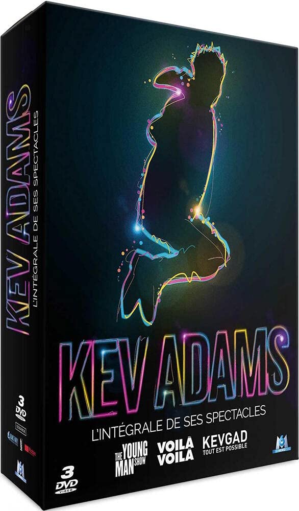 Coffret kev adams 3 spectacles : kevgad, tout est possible ; young man show ; voilà voilà Movies