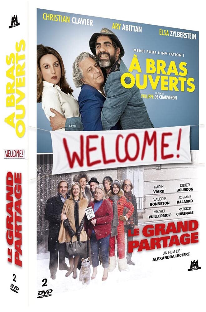 Coffret welcome ! 2 films : le grand partage : à bras ouverts Films