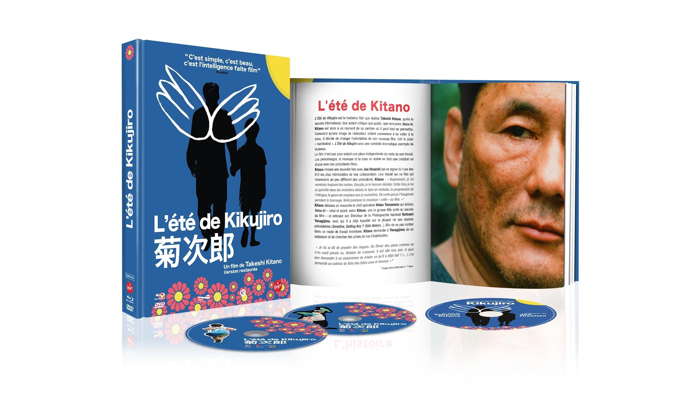 L'été de Kikujiro - Édition limitée, Digibook Blu-ray + DVD + B.O + Livret dvd