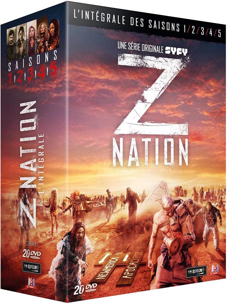 Z Nation-L'intégrale des Saisons 1/2/3/4/5 dvd