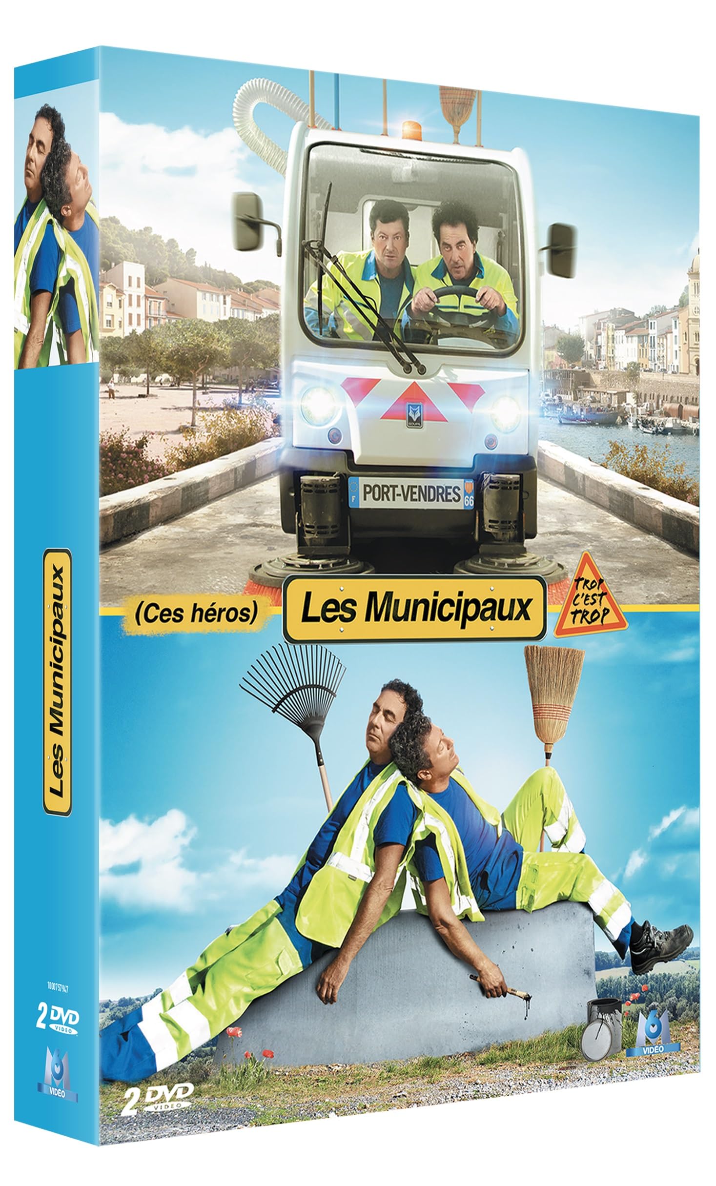 Coffret Les Municipaux : Ces héros + Trop c'est trop dvd