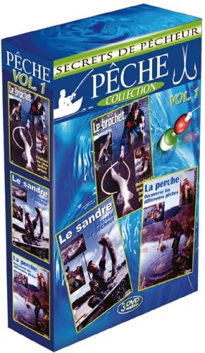 Coffret pêche, vol. 1 : Le brochet / Le sandre / La perche - Coffret 3 DVD Films