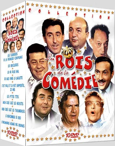 Les rois de la comédie, vol. 1 - Edition de Luxe 10 DVD dvd
