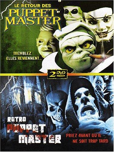 Retro puppet master / Le retour des puppets master - Coffret 2 DVD Films