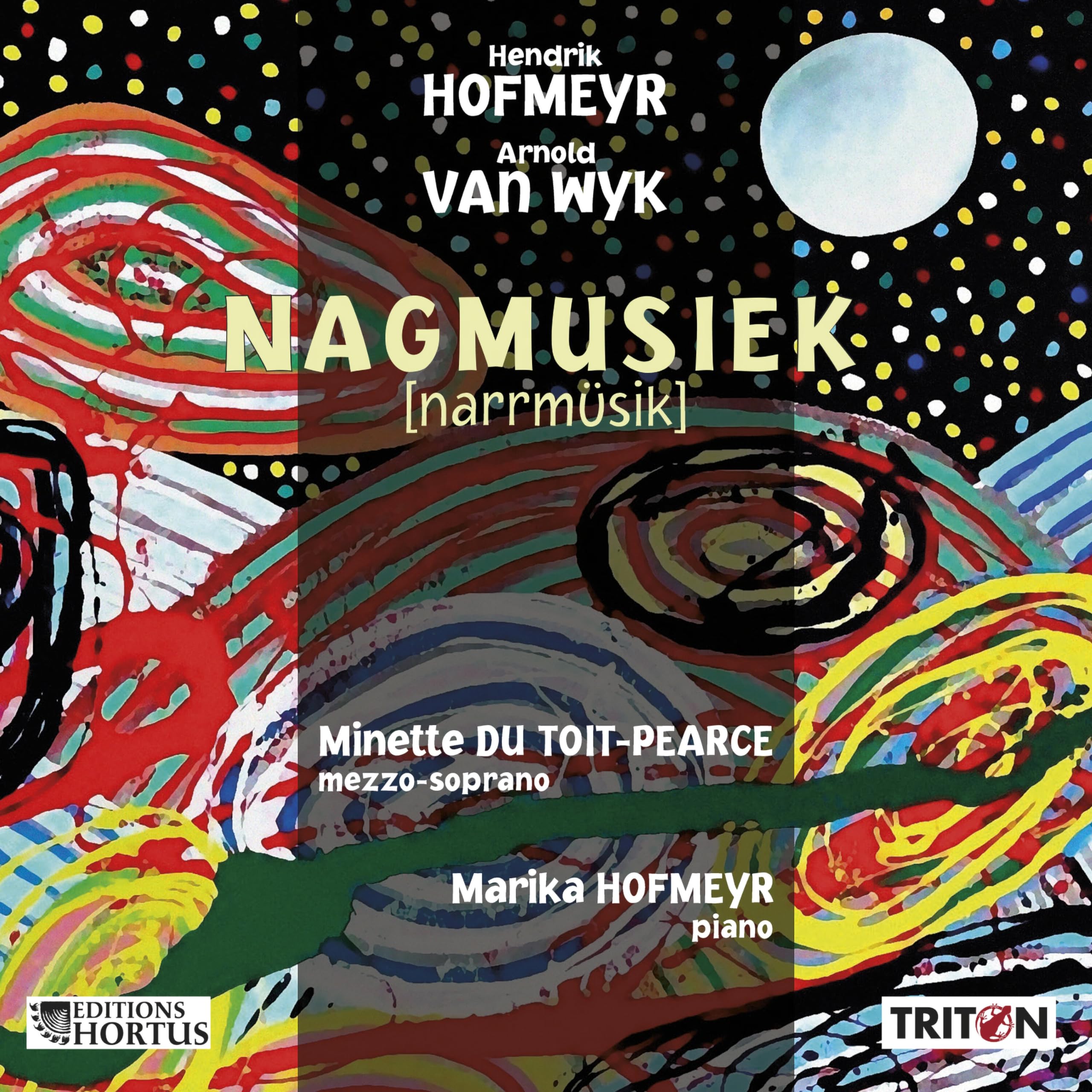 Hendrik Hofmeyr-Arnold Van Wyk : Nagmusiek cd