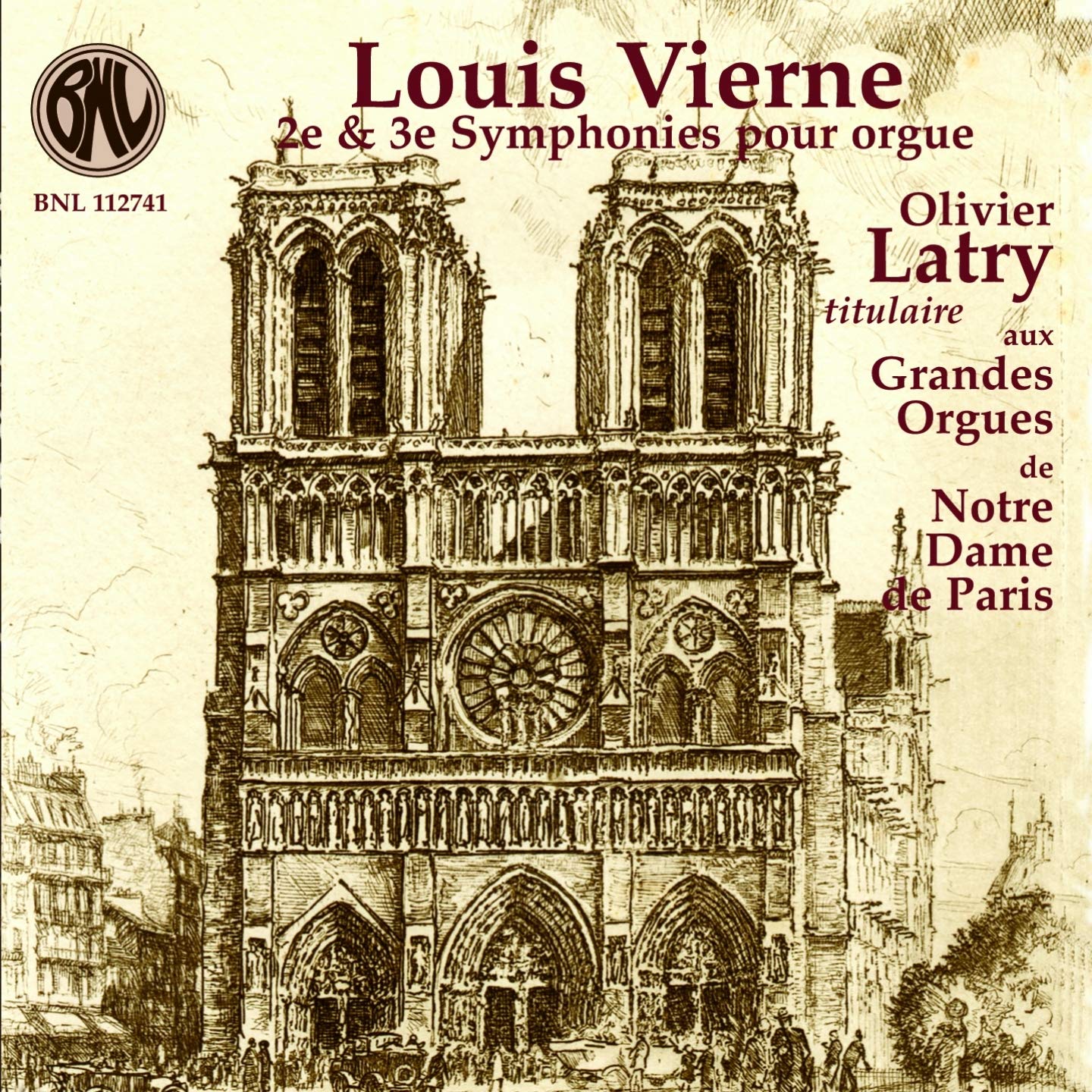Louis Vierne: 2e & 3e Symphonies pour Orgue (aux Grandes Orgues de Notre Dame de Paris) Classical