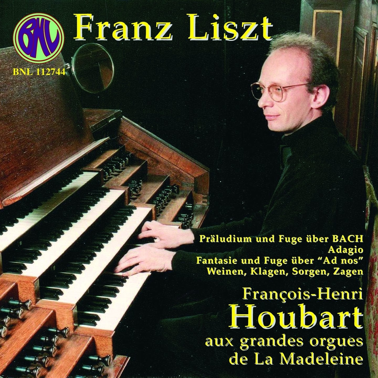 F.H.Houbart Aux Grandes Orgues De L - Oeuvres Pour Orgue cd