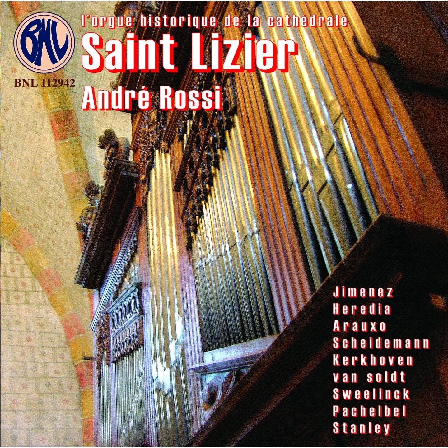 Saint Lizier,Andre Rossi a l'Orgue Historiques de Classical
