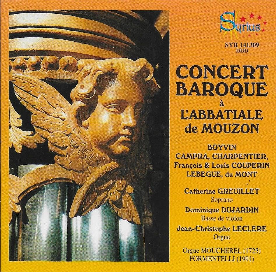 Boyvin, Campra, Charpentier, Couperin l & F, Dumon Classical