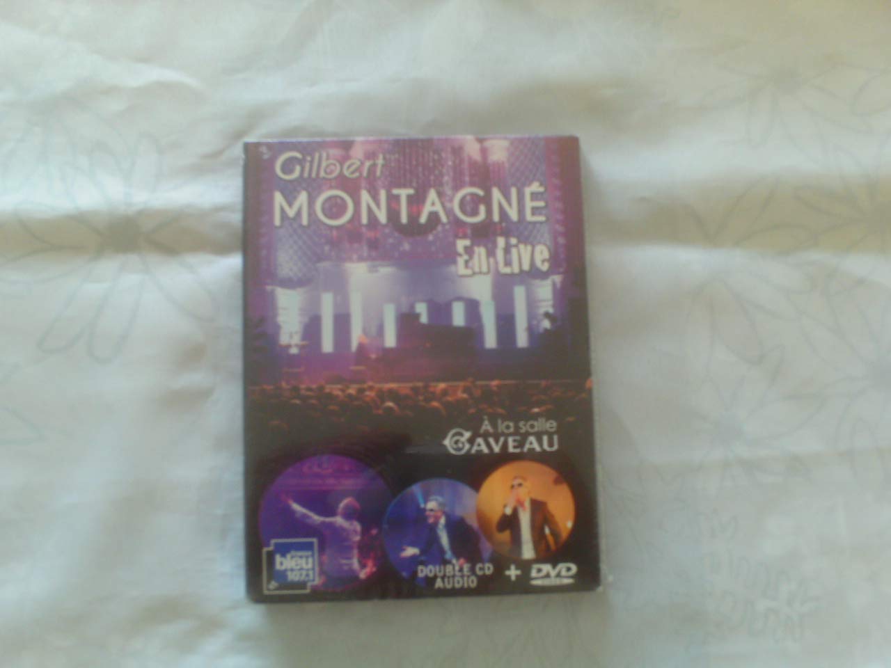 Coffret Gilbert Montagné en Live à la salle Gaveau - 2 CD + 1 DVD dvd