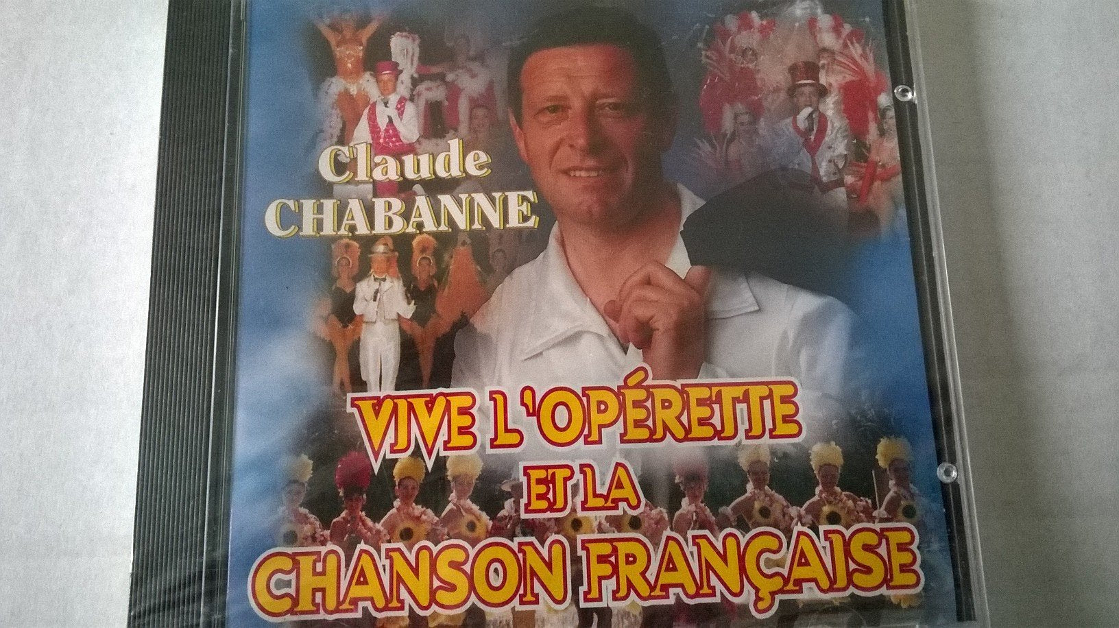 CLAUDE CHABANNE VIVE L OPERETTE ET LA CHANSON FRANCAISE cd